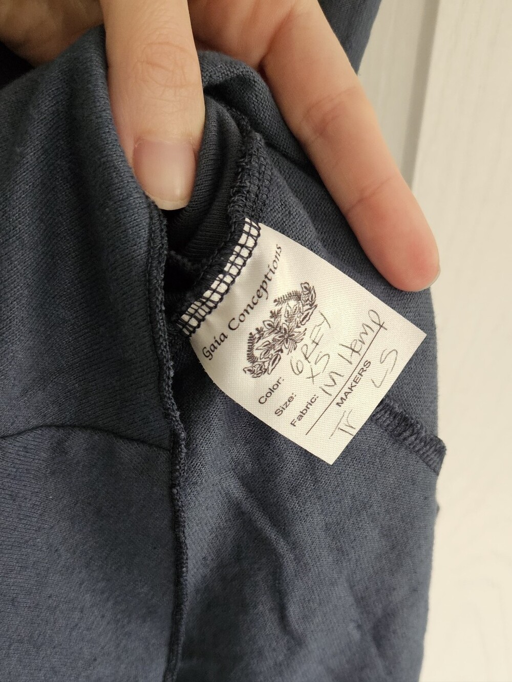 Gaia Conceptions Love Me 2 Times Wanderer Mini Dress Grey Xs - Picture 2 of 8